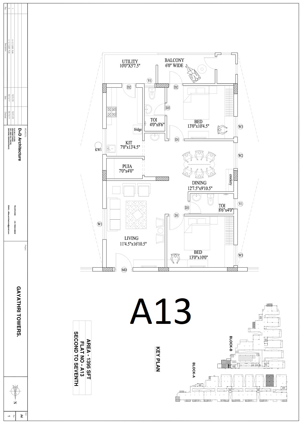 A13 - Tipcal Floor Plan