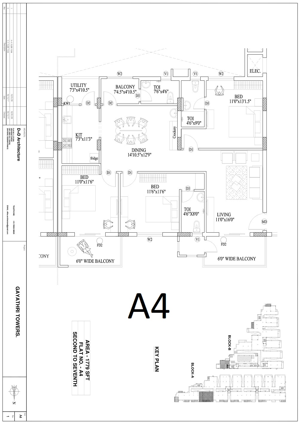 A4 - Tipcal Floor Plan
