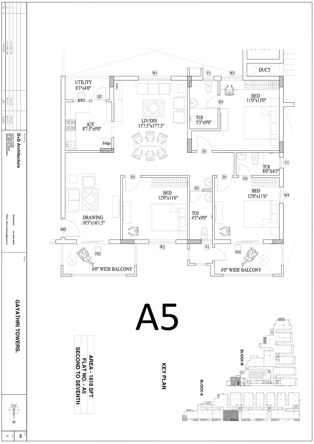 A5 - Tipcal Floor Plan