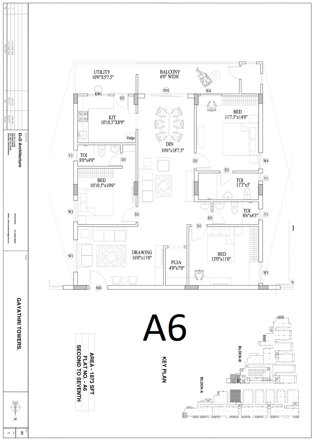 A6 - Tipcal Floor Plan