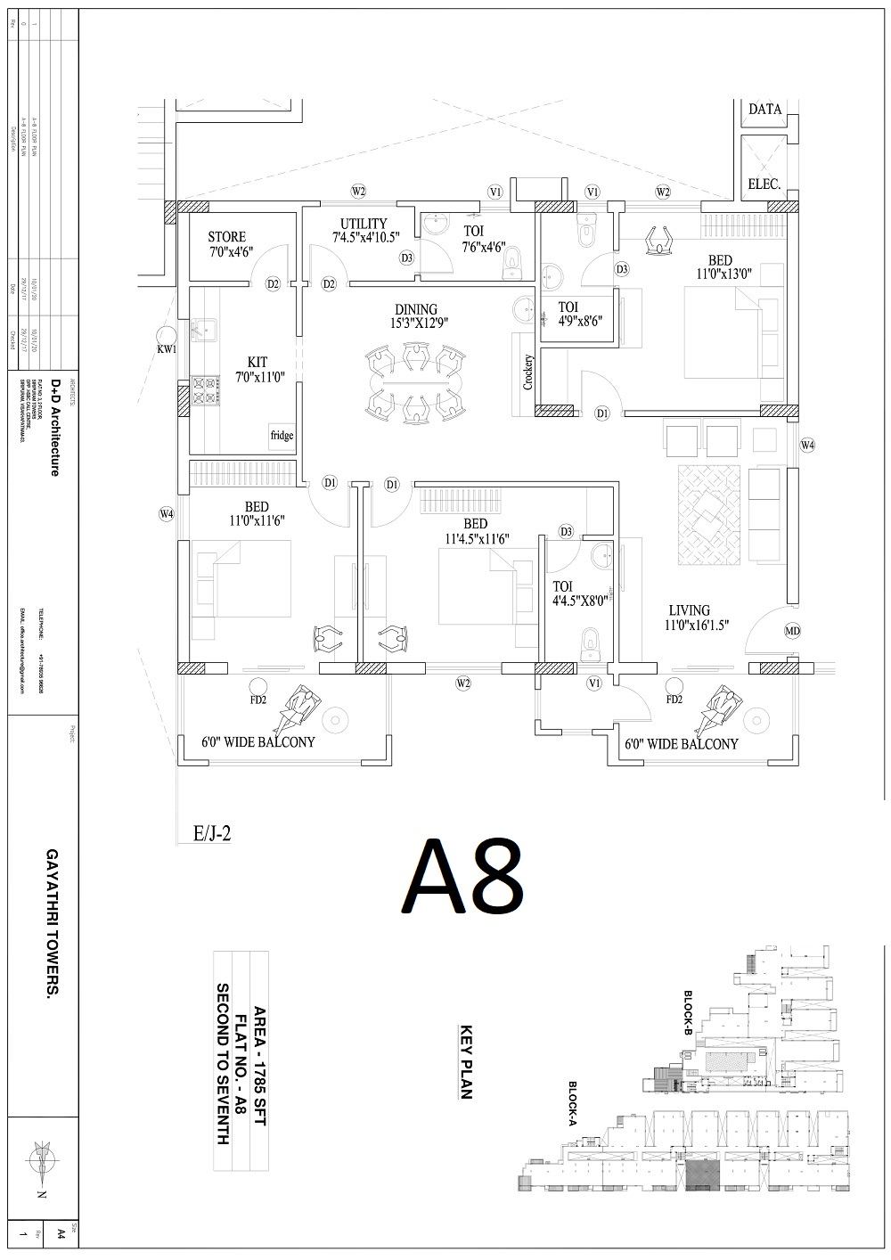 A8 - Tipcal Floor Plan