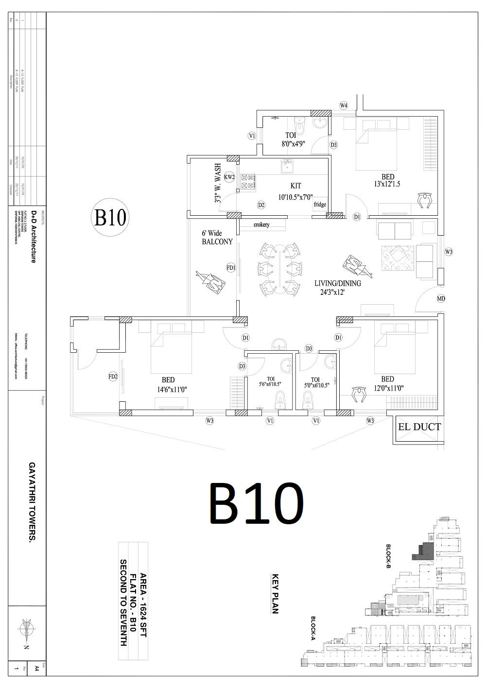 B10 - Tipcal Floor Plan