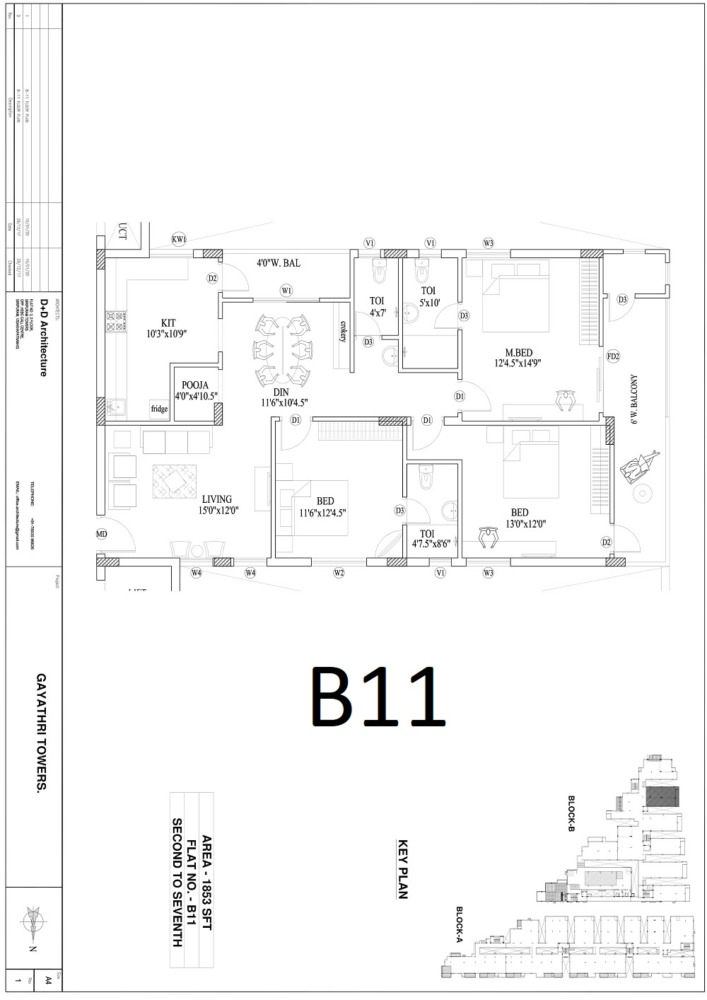 B11 - Tipcal Floor Plan