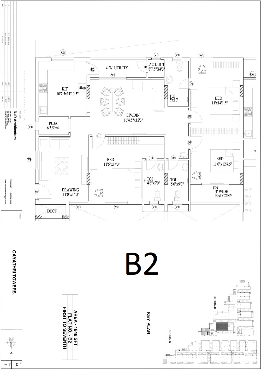 B2 - Tipcal Floor Plan